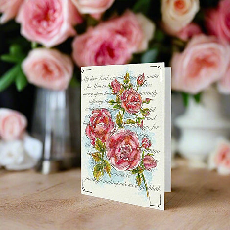 ‘Flowers’ greeting cards