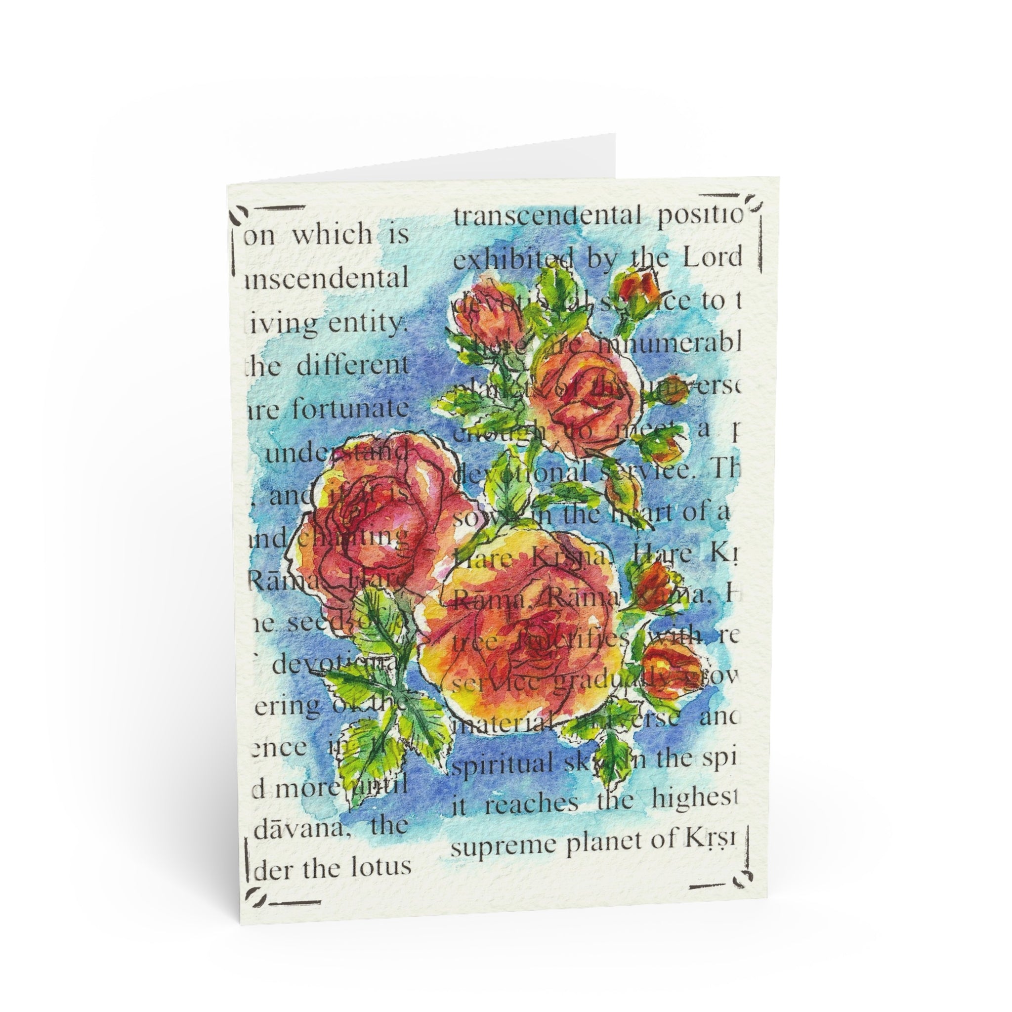 Rose Garden Greeting Cards