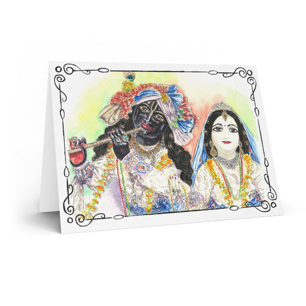 ‘Radha Govardhandhari’ Greeting Card