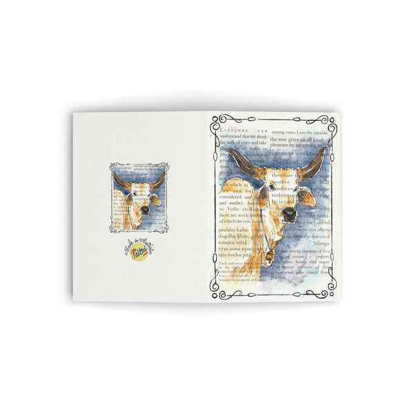 Father Bull Greeting Card