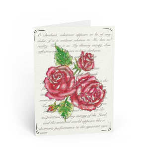 Rose Red Greeting Cards