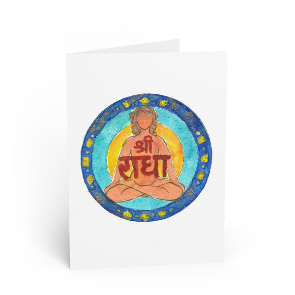 ‘Yogi Mantra’ Greeting Card