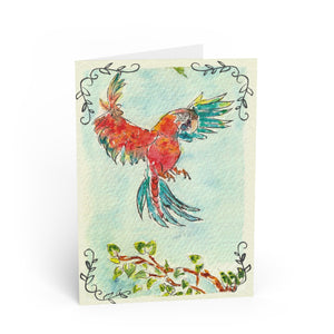 Parrot Greeting Card