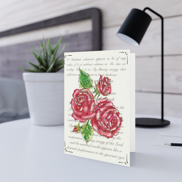 Rose Red Greeting Cards