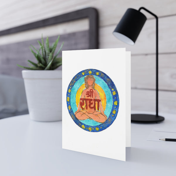 ‘Yogi Mantra’ Greeting Card