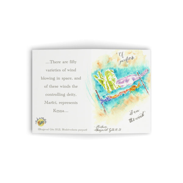 ‘Purifying Wind’ Greeting Card