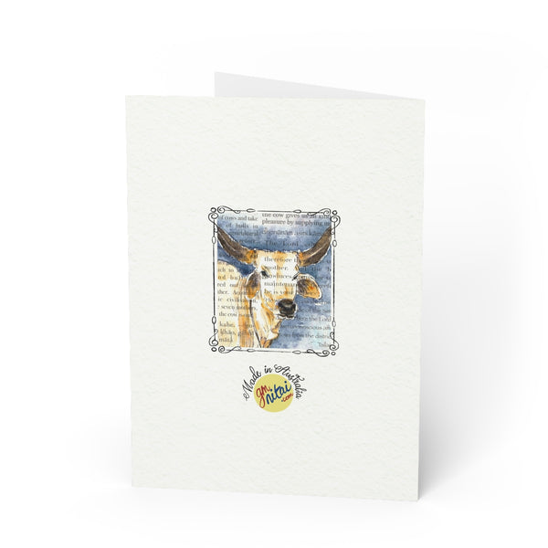 Father Bull Greeting Card