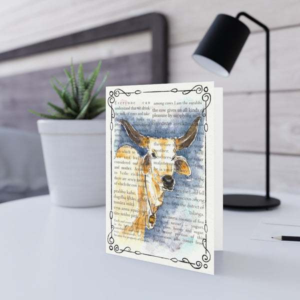 Father Bull Greeting Card