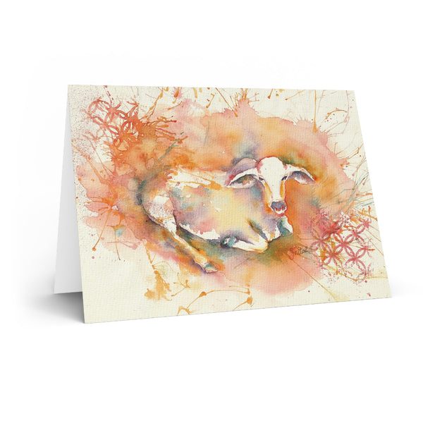 Happy Cow Greeting Card