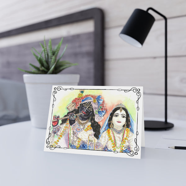 ‘Radha Govardhandhari’ Greeting Card