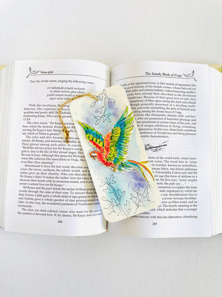 ‘Parrot Bliss’ bookmarks