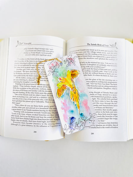 ‘Parrot Bliss’ bookmarks