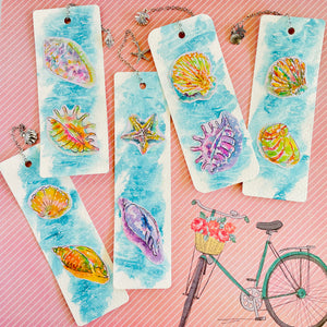 Sea Shells Bookmarks