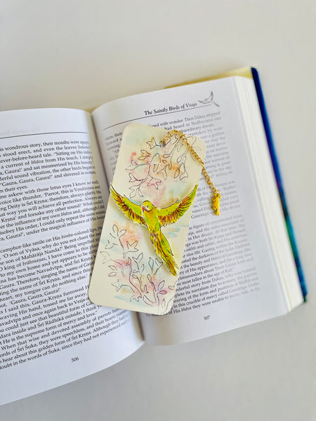 ‘Parrot Rapture’ bookmarks