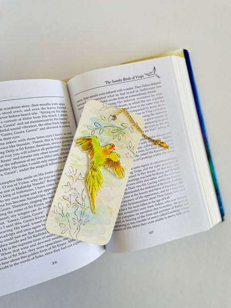 ‘Parrot Rapture’ bookmarks