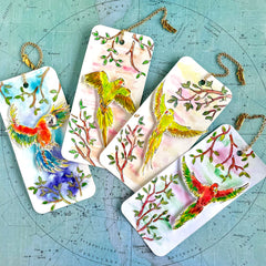 ‘Parrot Delight’ bookmarks