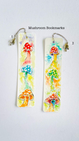 Mushroom bookmarks