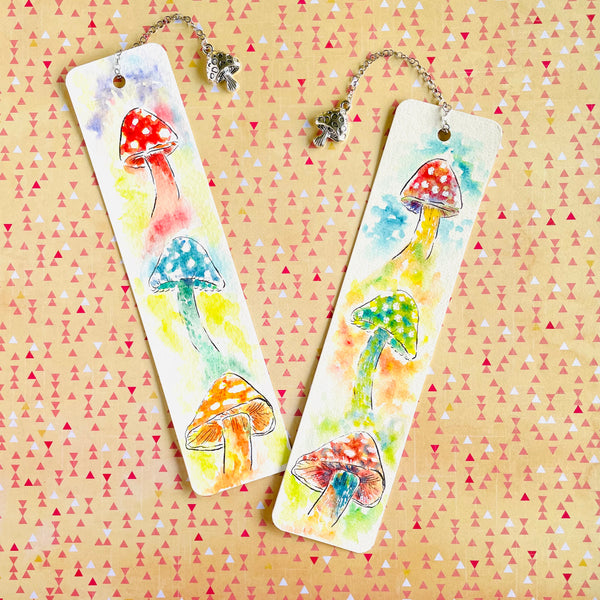 Mushroom bookmarks