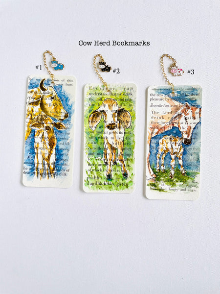 Cow Herd Bookmarks