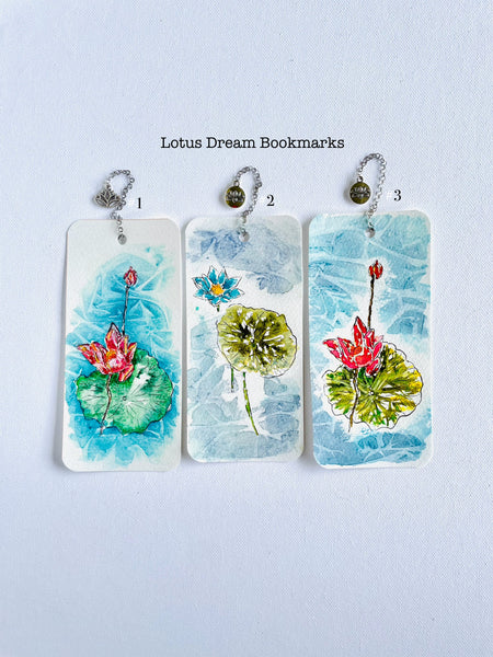 Lotus Dream Bookmarks