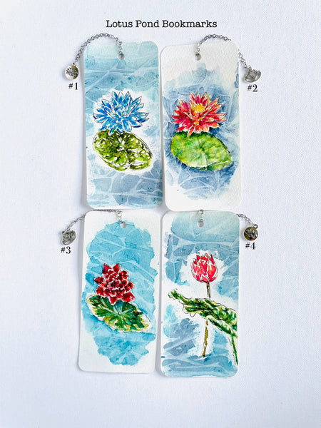 Lotus Pond Bookmarks