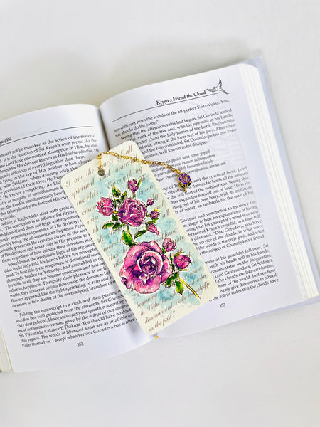 Vintage Rose Bookmarks