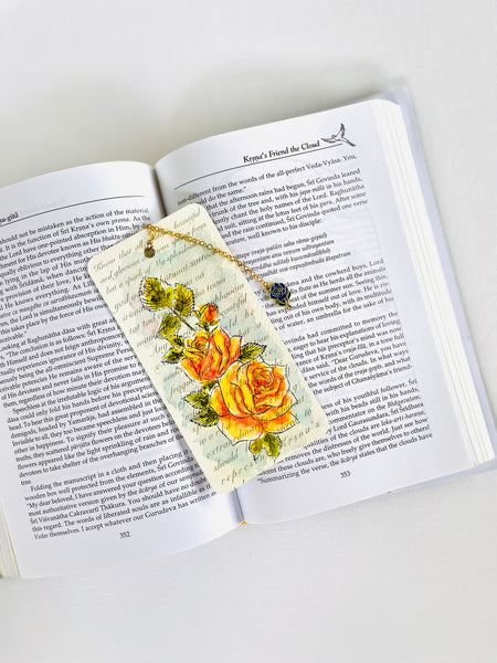 Vintage Rose Bookmarks