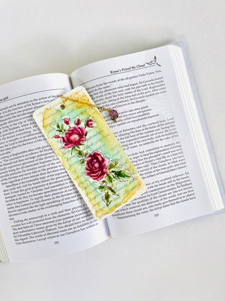 Vintage Rose Bookmarks