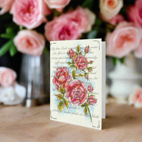 Roses Greeting Card