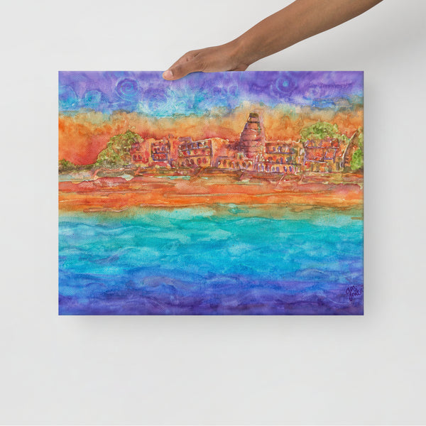 ‘Kesi Ghat’ Thin canvas