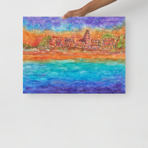 ‘Kesi Ghat’ Thin canvas