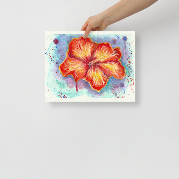 ‘Hibiscus Hues’ Poster