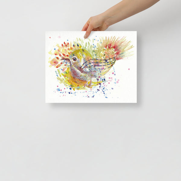 ‘Joyous Bird’ Poster