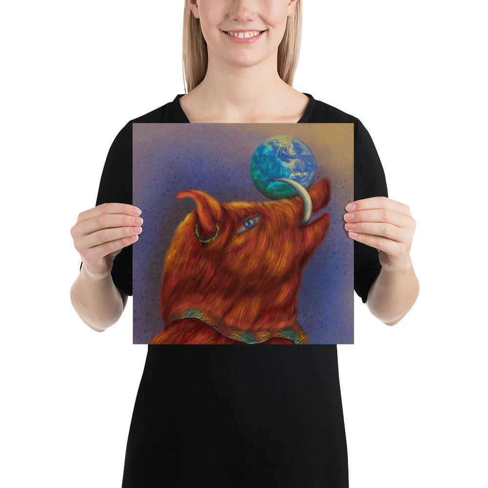 ‘Boar Incarnation’ Poster – gm.nitai