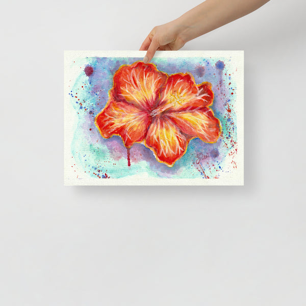 ‘Hibiscus Hues’ Poster