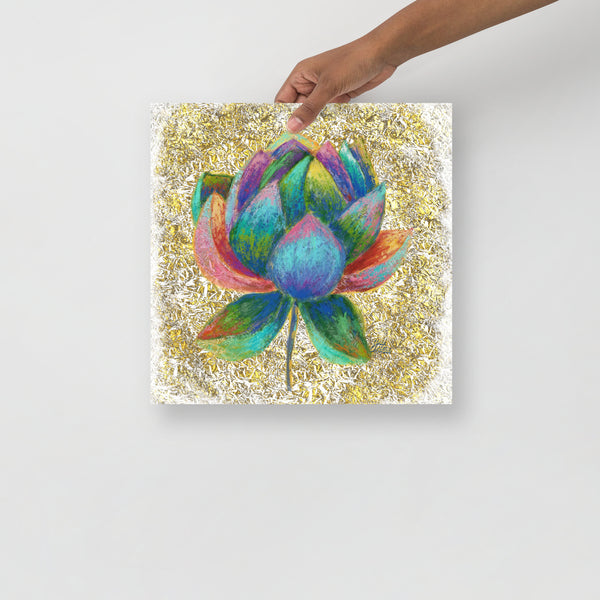 ‘Lotus Fleur’ Poster