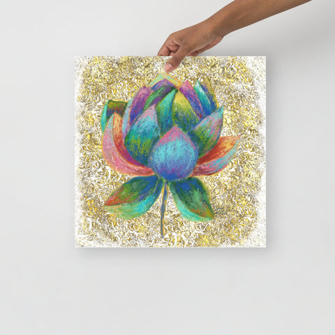 ‘Lotus Fleur’ Poster