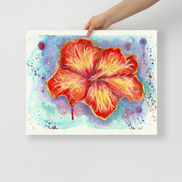 ‘Hibiscus Hues’ Poster