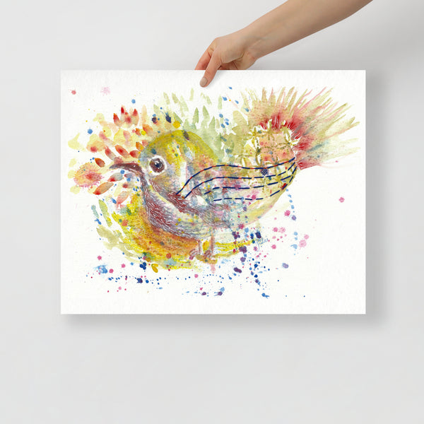 ‘Joyous Bird’ Poster