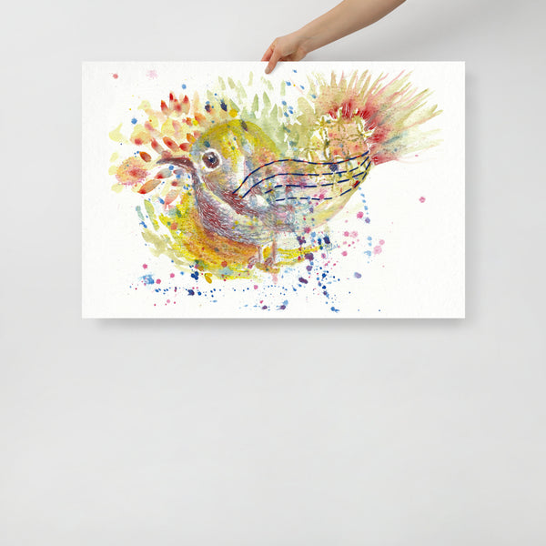 ‘Joyous Bird’ Poster