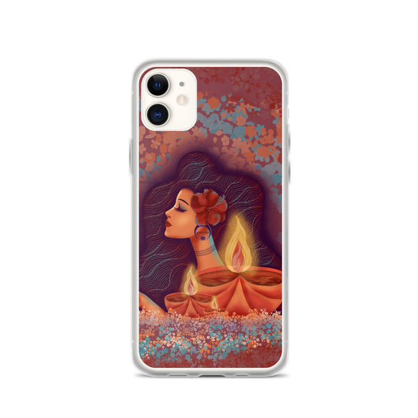 ‘Lady of Lights’ iPhone Case