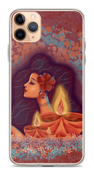 ‘Lady of Lights’ iPhone Case