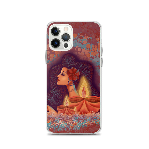 ‘Lady of Lights’ iPhone Case