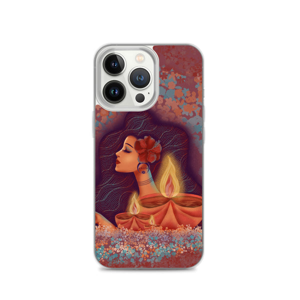 ‘Lady of Lights’ iPhone Case