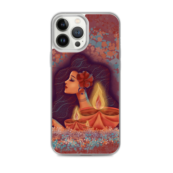 ‘Lady of Lights’ iPhone Case