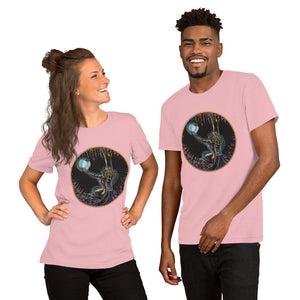 Bright ‘Moon Mood’ unisex t-shirt