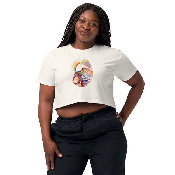 ‘Flow’ Women’s crop top